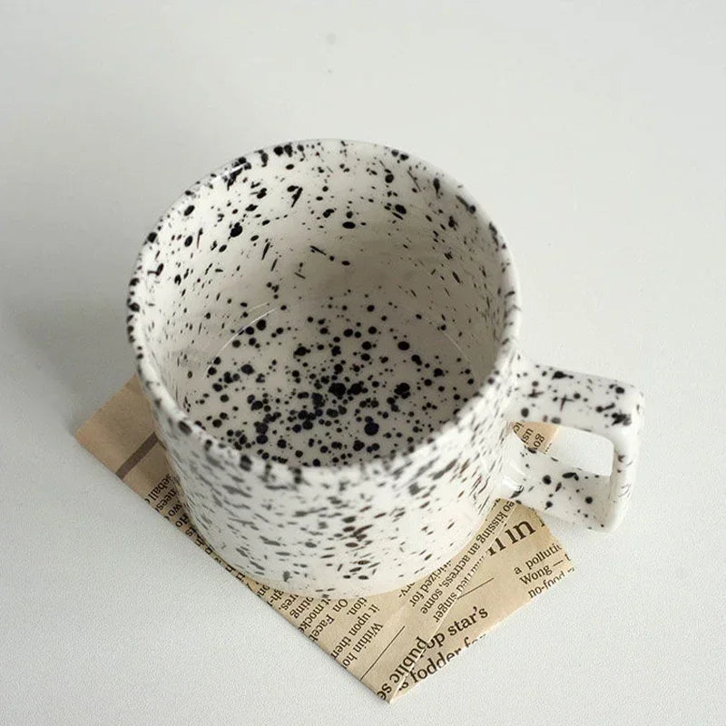 マーブルドットマグカップ